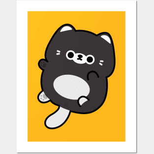 Tuxedo Cat Posters and Art